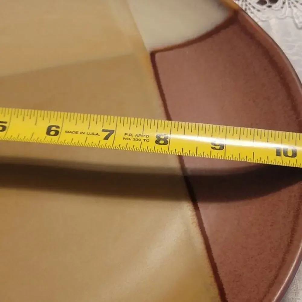 Sango Gold Dust Sienna 5039 Dinner Plates 10.75